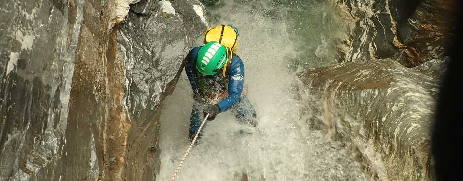 Canyoning Hohe Savoien, Frankreich