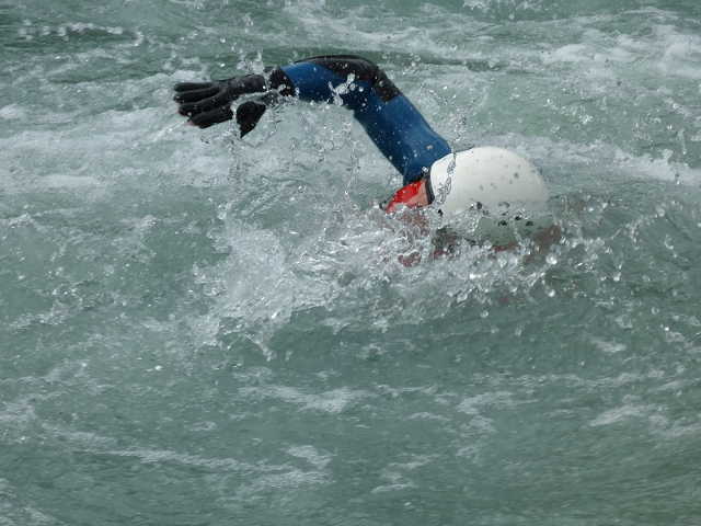 Wildwasserschwimmen Frankreich