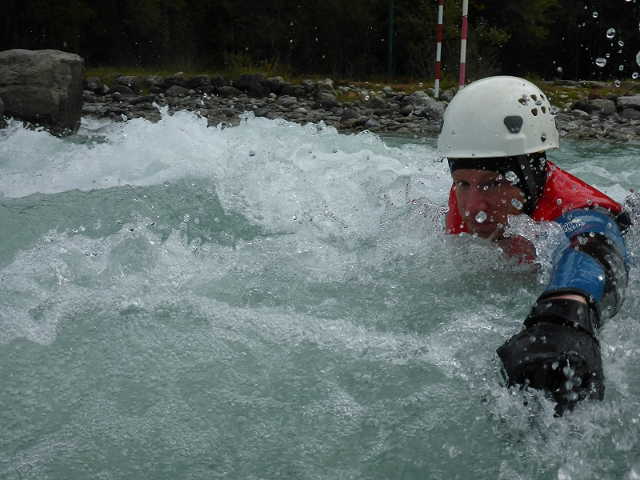 Wildwasserschwimmen Hohe Alpen