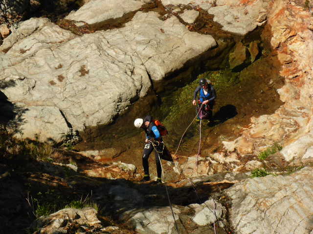 Canyoning in Sardinien