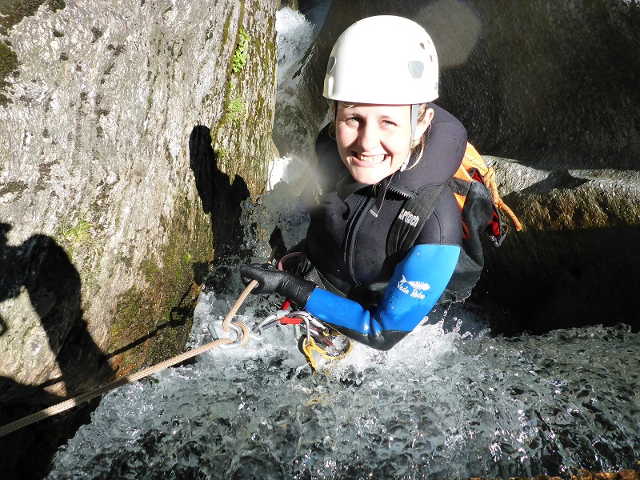 Abseiler Val Combra