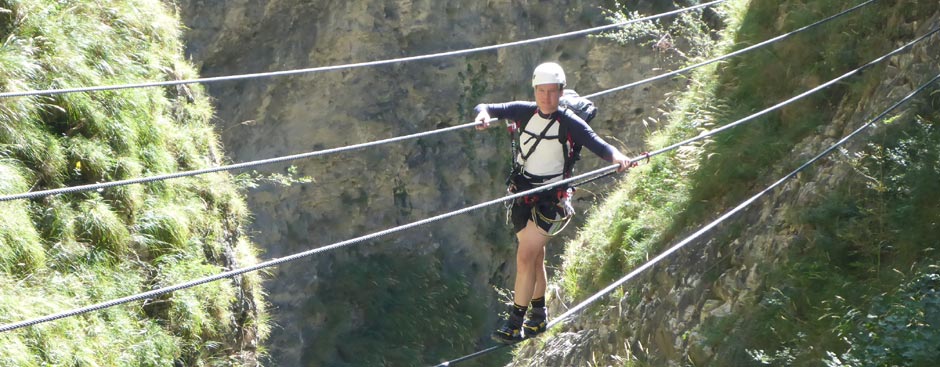 Klettersteig Belluno im Aktivurlaub