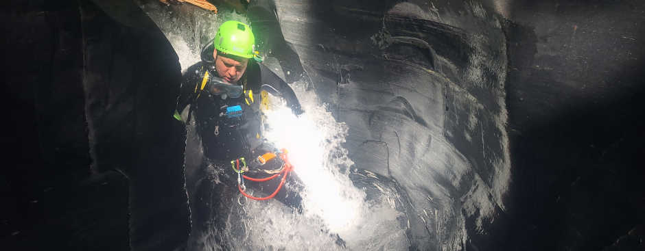 Canyoningkurs in Frankreich Canyoningschule im Tre la Tete