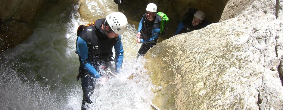 Canyoning Sierra de Guara