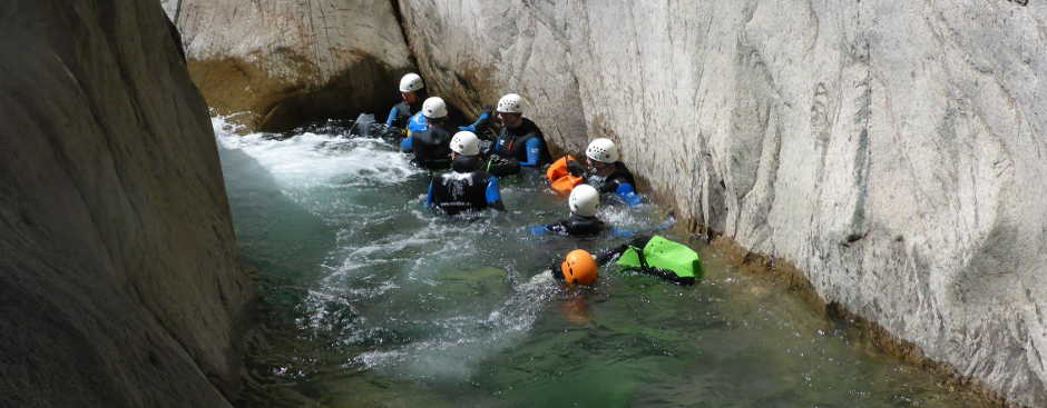 Canyoningurlaub Tirol Canyoning Tirol, Oesterreich