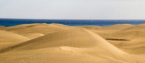 Unendliche Sanddünenin Spanien