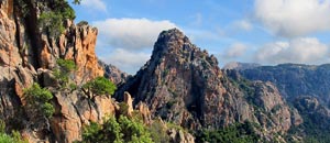 Korsika verfügt über 50 hohe Gipfel