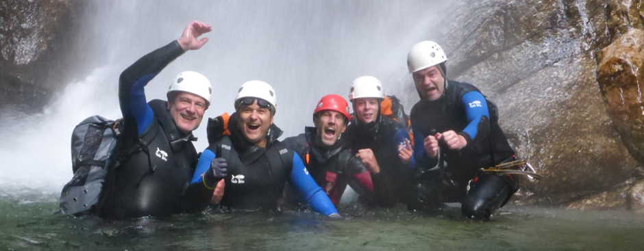 Canyoning Urlaub Schweiz